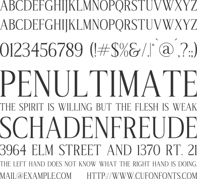 OWERSTINN font preview