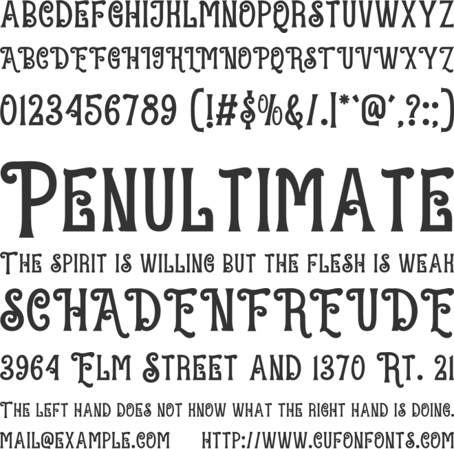 Christmas Beach font preview