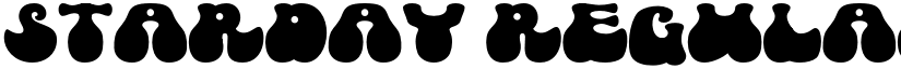 Starday Regular font