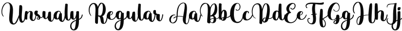 Unsualy font download