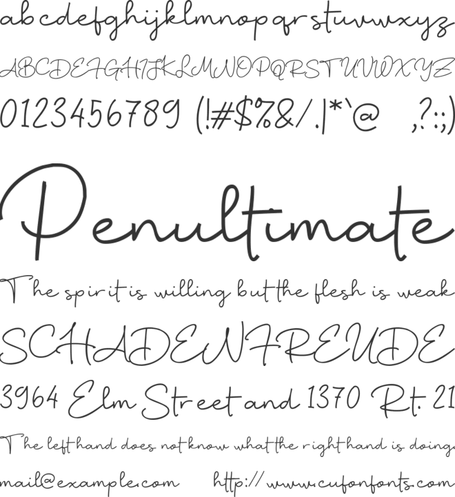 e Emas Ghozalu font preview