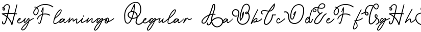 HeyFlamingo font download