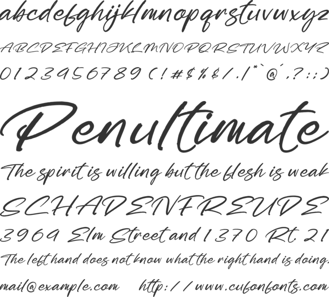 Roblesttoi font preview