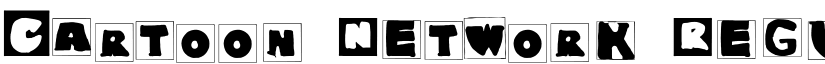 Cartoon Network Regular font