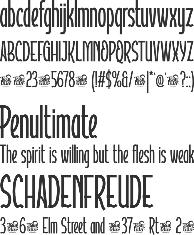 ATOVERZtrial font preview