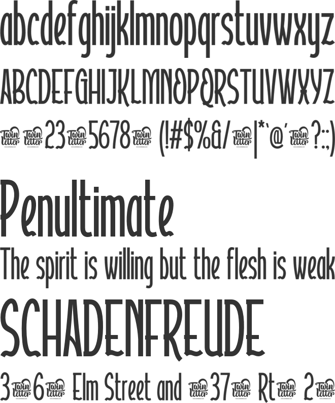 ATOVERZtrial font preview