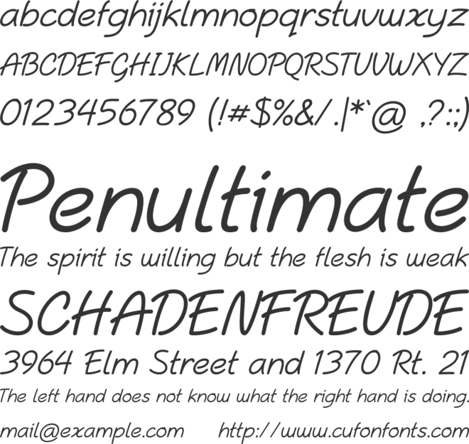 Dunkirk font preview