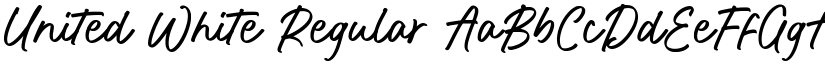 United White font download