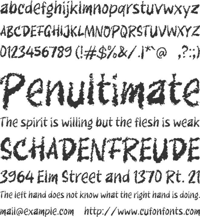 g Gebruik font preview