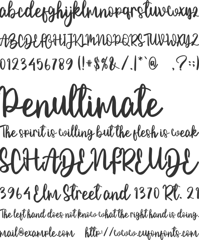 Bubble Christmas font preview