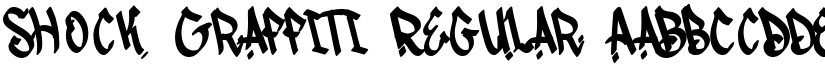 Shock Graffiti Regular font