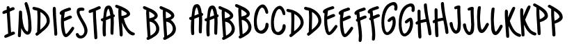 IndieStar BB font