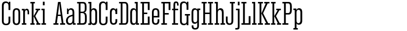 Corki font