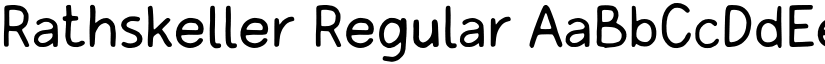 Rathskeller Regular font