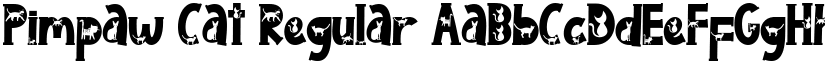 Pimpaw Cat Regular font