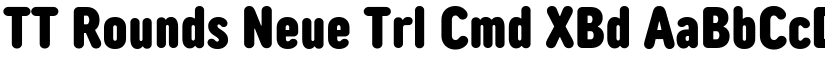 TT Rounds Neue Trl Cmd XBd font