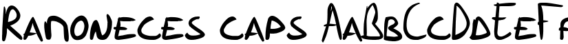 Ramoneces caps font