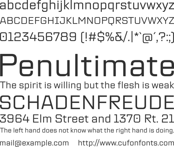 TT Lakes Neue Trial font preview