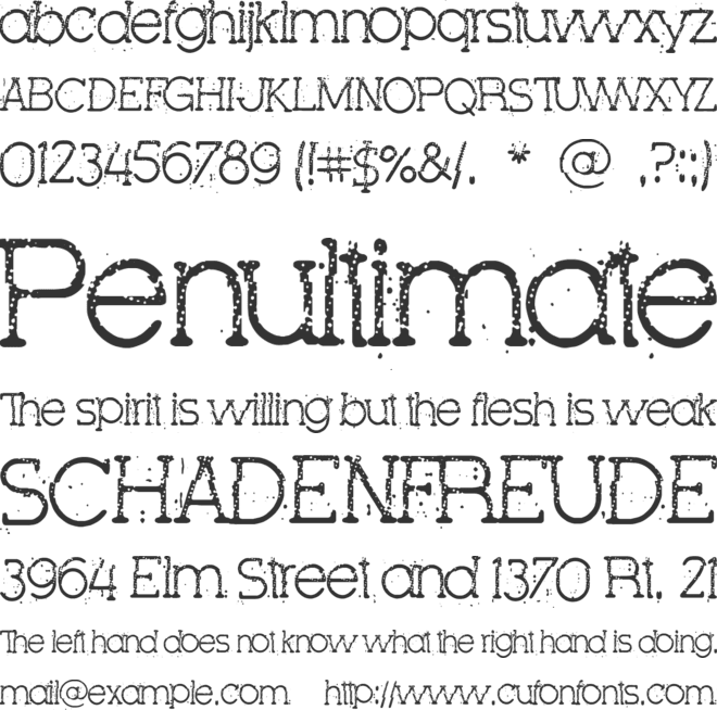 Pink Secrets font preview