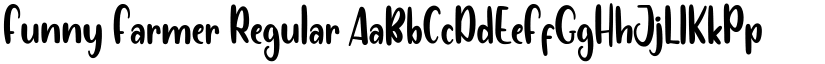 Funny Farmer Regular font