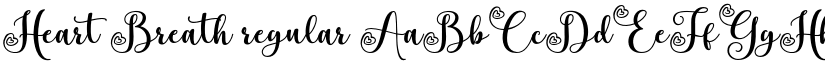 Heart Breath font download