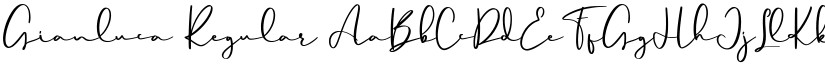 Gianluca Regular font
