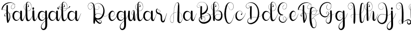 Faligata Regular font
