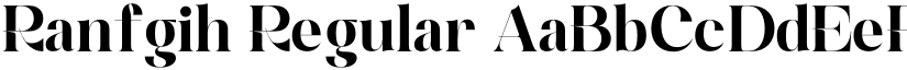 Ranfgih Regular font