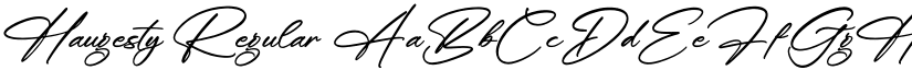 Haugesty font download