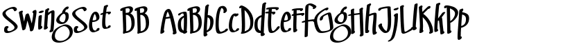 SwingSet BB font