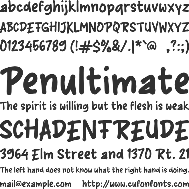 g Gemos font preview