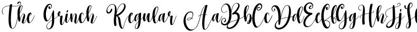 The Grinch Regular font