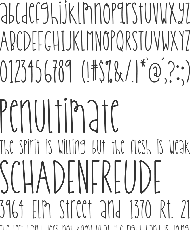 SS-Shiplap Mornings font preview