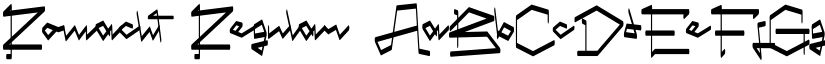 Romacht Regular font