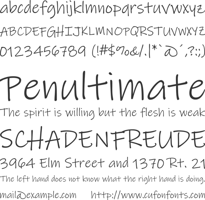 MS Reference Script font preview