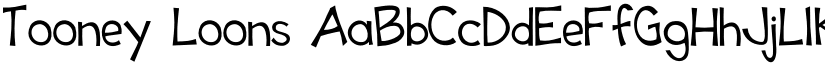 Tooney Loons font