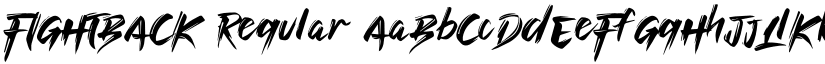 FIGHTBACK font download