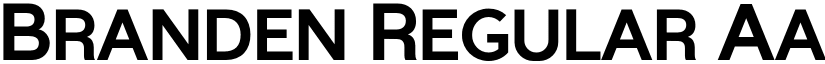 Branden Regular font
