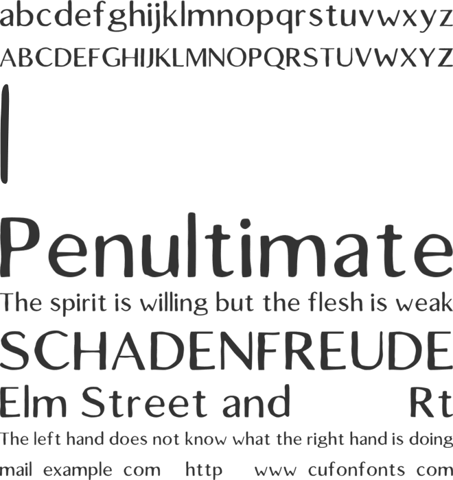 Lofi Cottage Free font preview