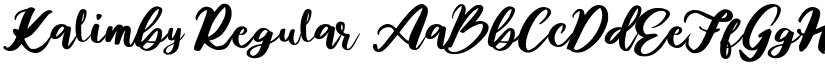 Kalimby font download