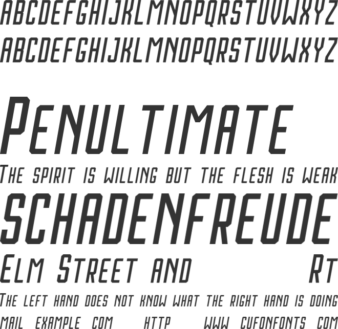 Houston font preview