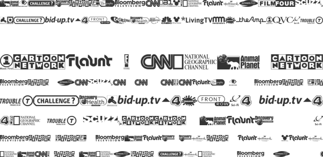 UK Digital TV Channel Logos font preview
