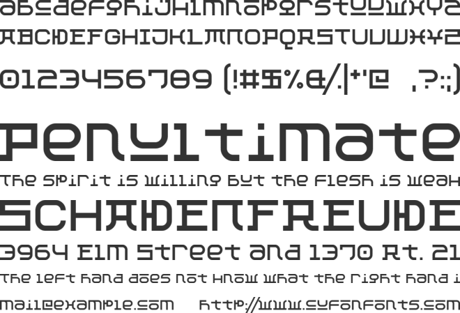 Incheon Nights font preview