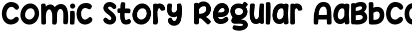 Comic Story Regular font