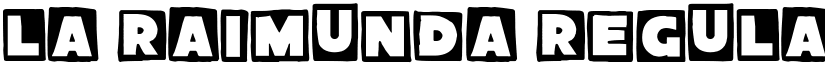 La Raimunda Regular font