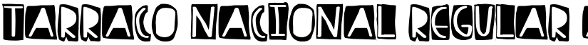 Tarraco Nacional Regular font