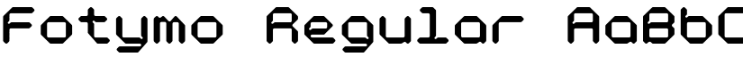Fotymo font download