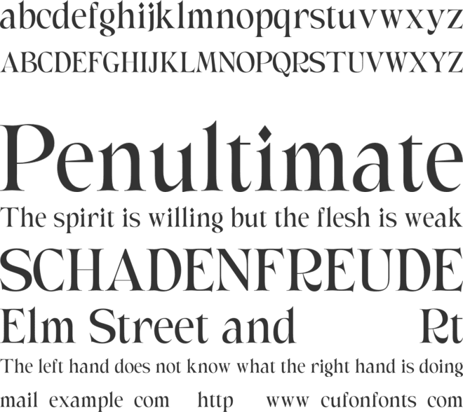 Marbley Free font preview