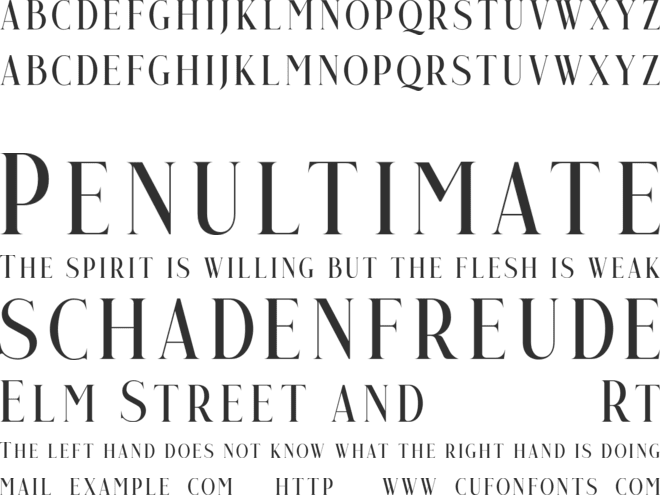 Qualey Free font preview