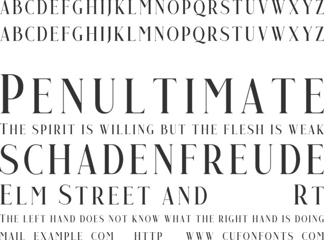 Qualey Free font preview